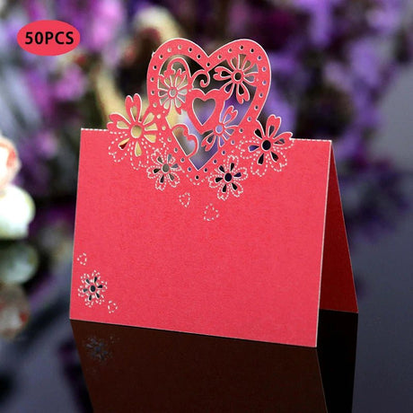 Wedding Place Cards 50pcs | by Anwer Fancy | Worldwide Shipping
