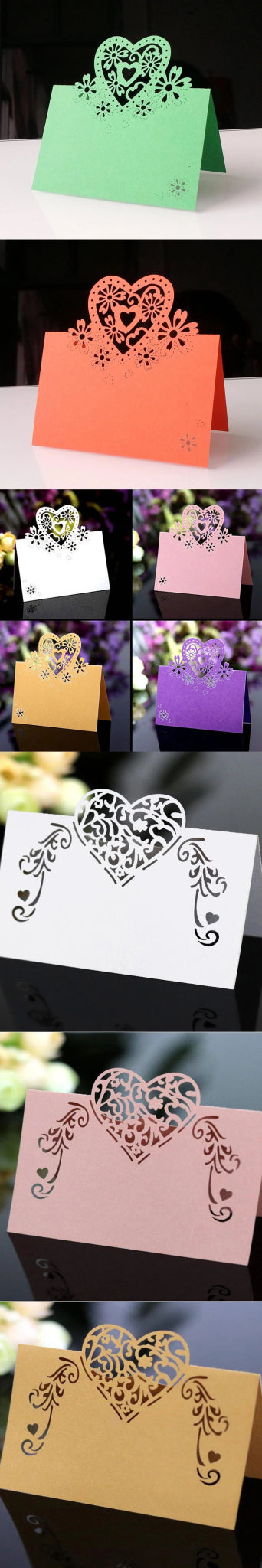 Wedding Place Cards 50pcs | by Anwer Fancy | Worldwide Shipping