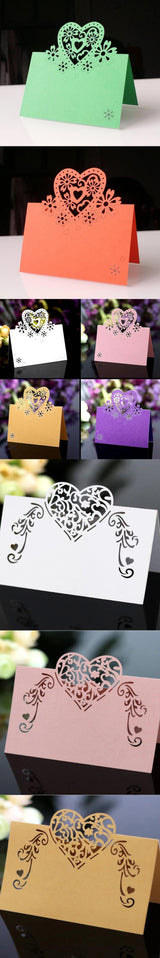 Wedding Place Cards 50pcs | by Anwer Fancy | Worldwide Shipping