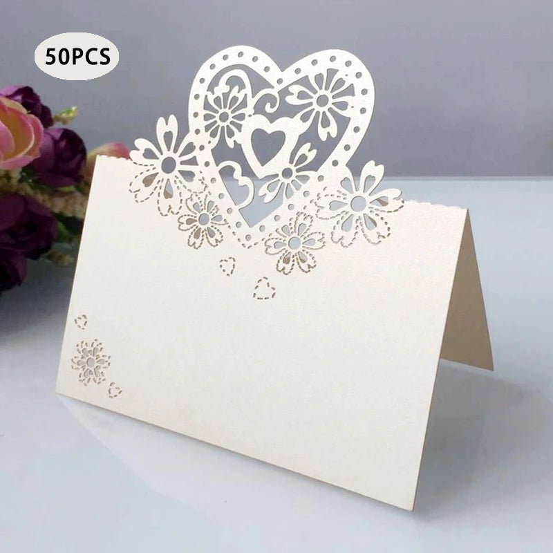 Wedding Place Cards 50pcs | by Anwer Fancy | Worldwide Shipping