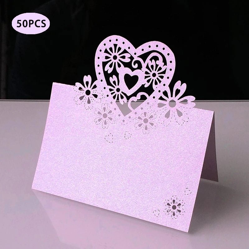 Wedding Place Cards 50pcs | by Anwer Fancy | Worldwide Shipping