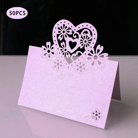 Wedding Place Cards 50pcs | by Anwer Fancy | Worldwide Shipping