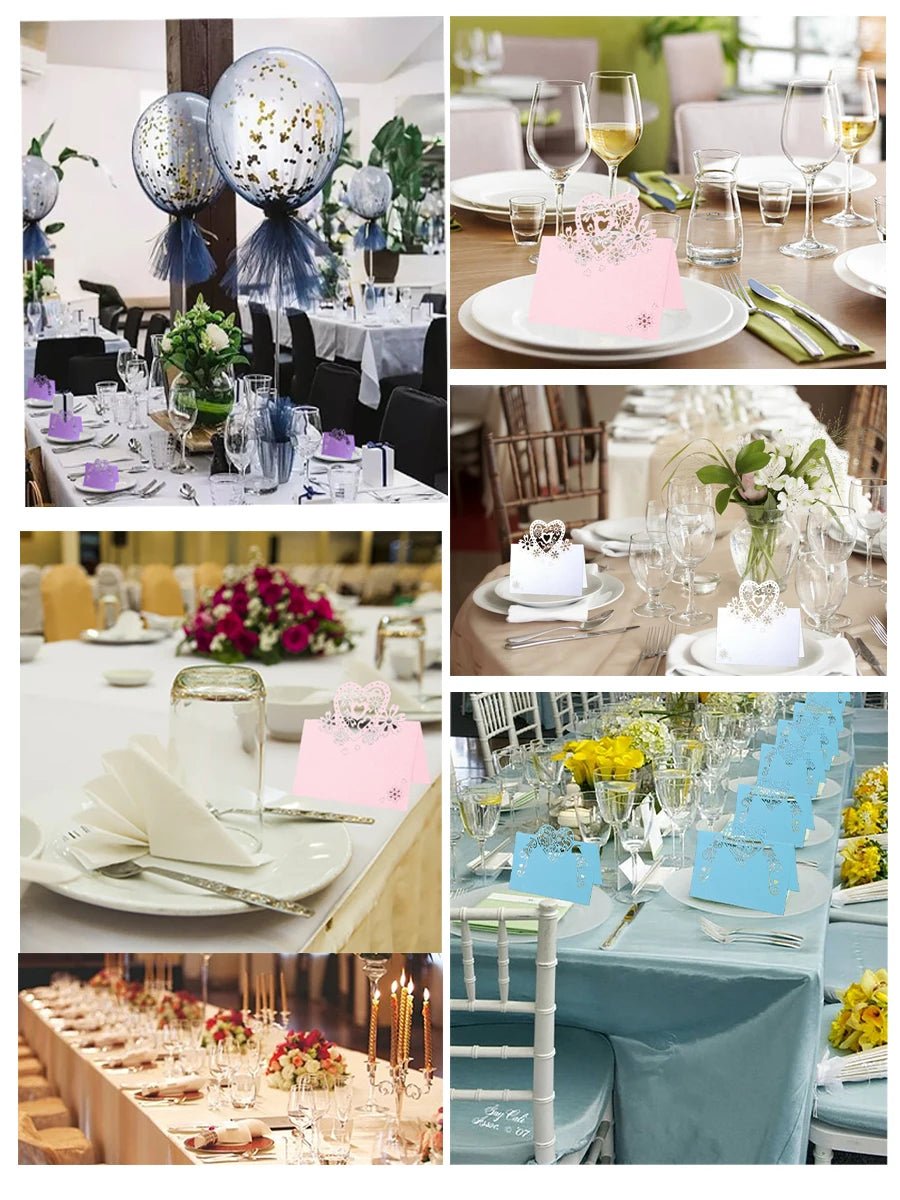 Wedding Place Cards 50pcs | by Anwer Fancy | Worldwide Shipping