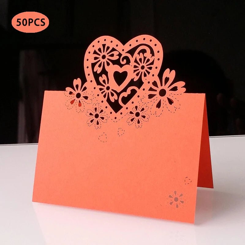 Wedding Place Cards 50pcs | by Anwer Fancy | Worldwide Shipping