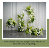 White Green Floral Arrangement Decor | by Anwer Fancy | Worldwide Shipping