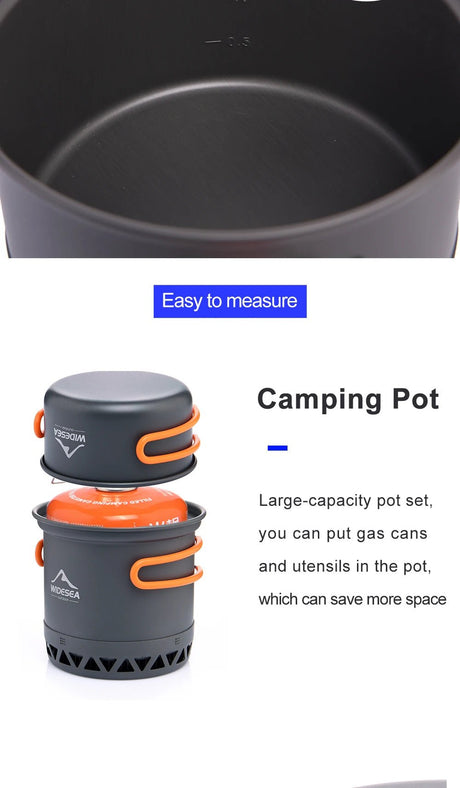 Widesea Camping Cookware Set | by Anwer Fancy | Worldwide Shipping