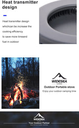 Widesea Camping Cookware Set | by Anwer Fancy | Worldwide Shipping