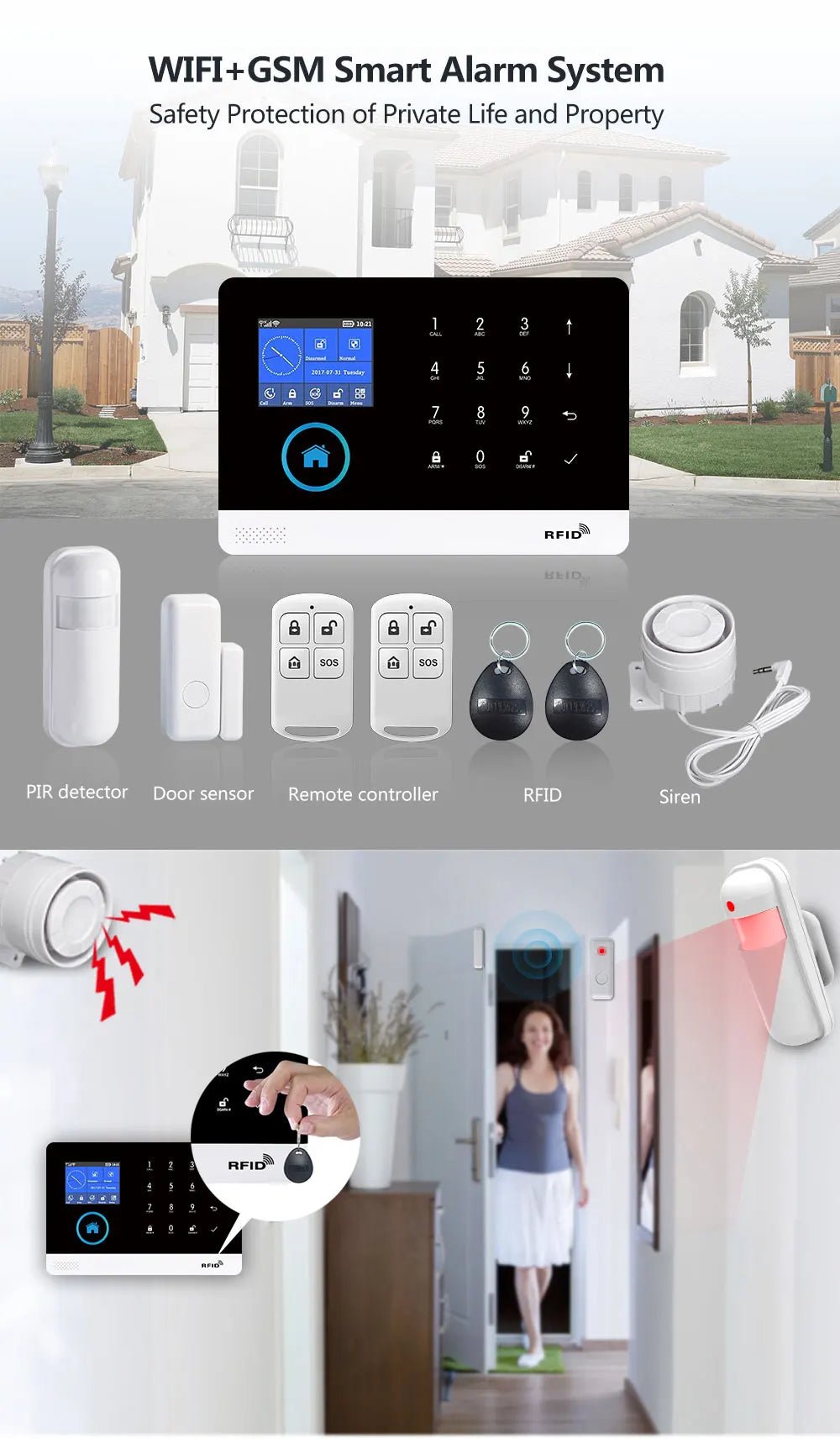 Wireless Home Alarm | by Anwer Fancy | Worldwide Shipping