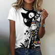 Women’s Cartoon Cat Oversized T-Shirt | by Anwer Fancy | Worldwide Shipping