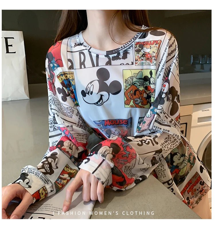 Women’s Casual Cartoon T-Shirt | by Anwer Fancy | Worldwide Shipping