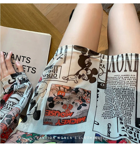 Women’s Casual Cartoon T-Shirt | by Anwer Fancy | Worldwide Shipping