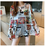 Women’s Casual Cartoon T-Shirt | by Anwer Fancy | Worldwide Shipping