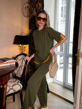 Women’s Knit Pajama Set | Men's Loungewear by Anwer Fancy | Worldwide Shipping