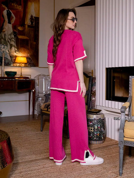 Women’s Knit Pajama Set | Men's Loungewear by Anwer Fancy | Worldwide Shipping