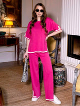 Women’s Knit Pajama Set | Men's Loungewear by Anwer Fancy | Worldwide Shipping