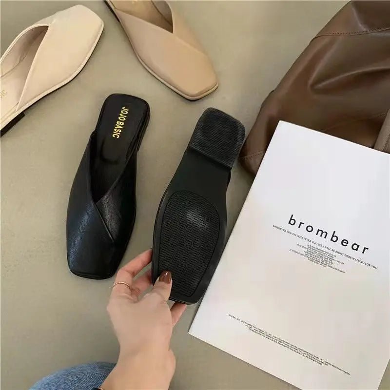 Women’s Leather Flat Mules | Men's Mules & Clogs by Anwer Fancy | Worldwide Shipping