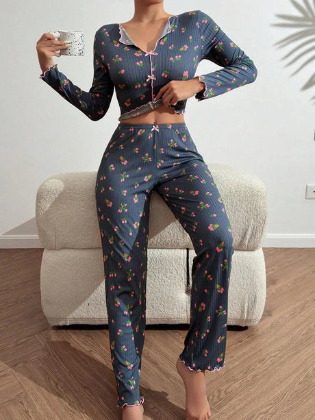 Women’s Printed Loungewear Set | Men's Loungewear by Anwer Fancy | Worldwide Shipping