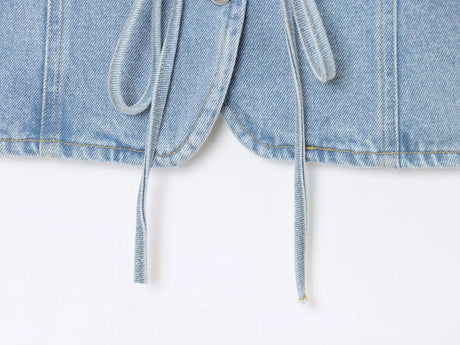 Women’s Retro Denim Suit Set | by Anwer Fancy | Worldwide Shipping