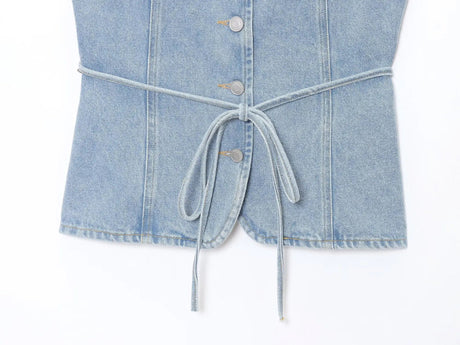 Women’s Retro Denim Suit Set | by Anwer Fancy | Worldwide Shipping