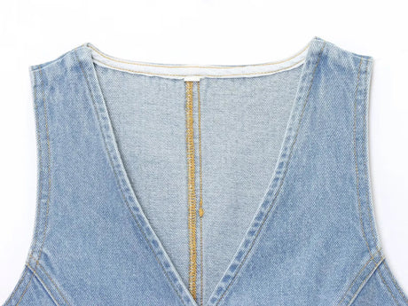 Women’s Retro Denim Suit Set | by Anwer Fancy | Worldwide Shipping