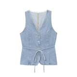 Women’s Retro Denim Suit Set | by Anwer Fancy | Worldwide Shipping