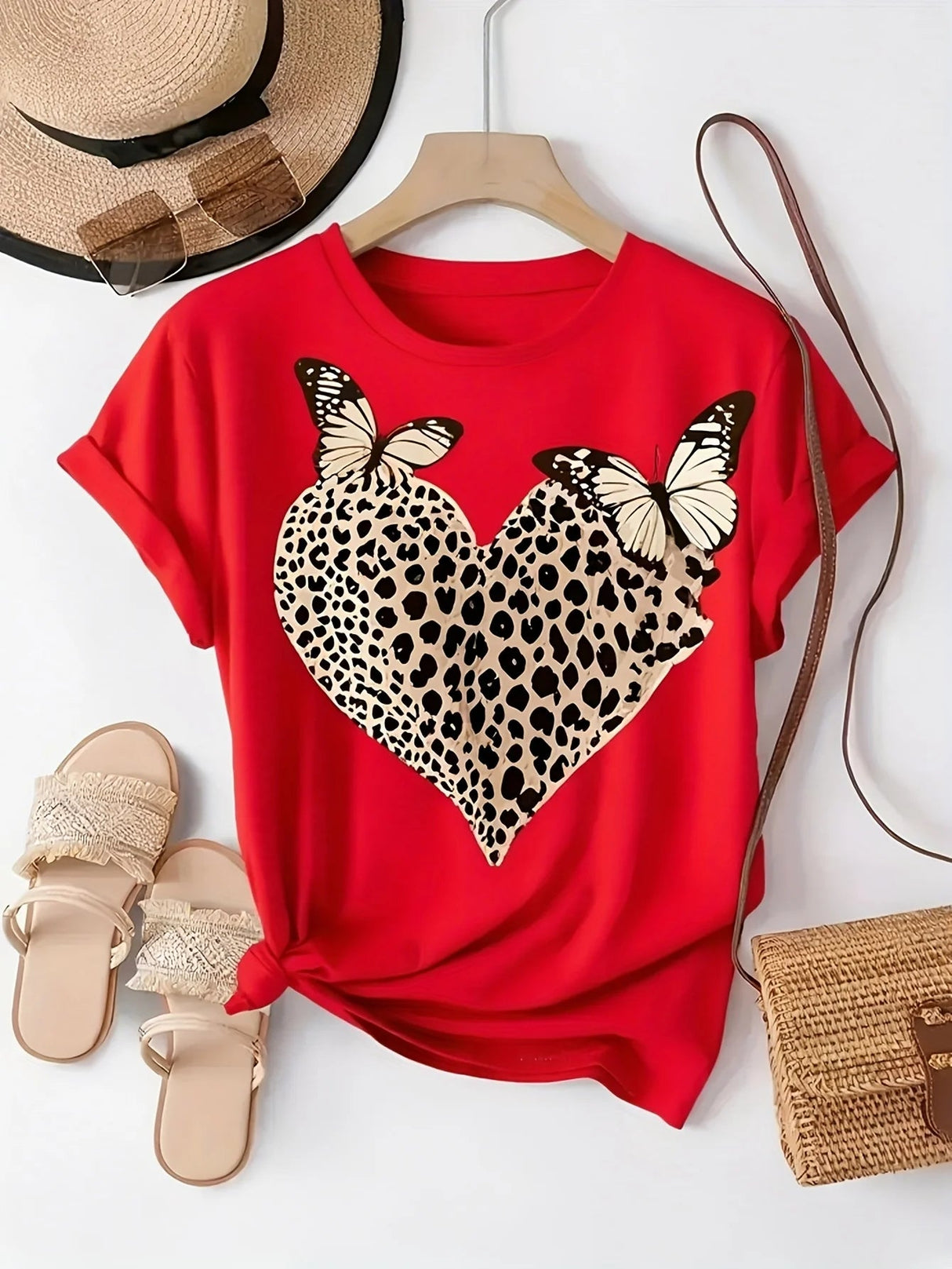 Women’s Round Neck Casual T-Shirt | by Anwer Fancy | Worldwide Shipping