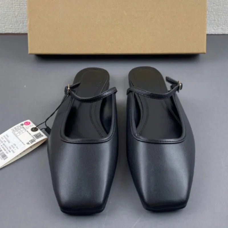 Women’s Square Toe Mules | Men's Mules & Clogs by Anwer Fancy | Worldwide Shipping