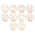 Wooden Wedding Table Numbers | by Anwer Fancy | Worldwide Shipping