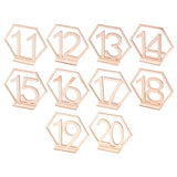 Wooden Wedding Table Numbers | by Anwer Fancy | Worldwide Shipping