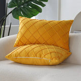 Yellow Decorative Pillow Cover | by Anwer Fancy | Worldwide Shipping