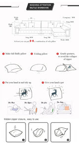 Yellow Decorative Pillow Cover | by Anwer Fancy | Worldwide Shipping